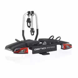 Atera Genio Pro Advanced, Support de bicyclette, Porte-vélo hayon arrière, Noir, Argent