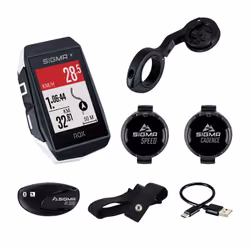 Sigma Sport 01035 compteur de vélo 4,5 cm (1.77") GPS de bicyclette sans fil Noir, Blanc
