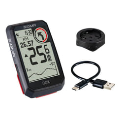 Sigma Sport 01060 compteur de vélo 6,1 cm (2.4") GPS de bicyclette sans fil Noir