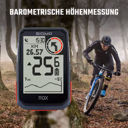 Sigma Sport 01064 compteur de vélo 6,1 cm (2.4") GPS de bicyclette sans fil Noir - Vue supplémentaire 4