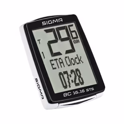 Sigma Sport BC 16.16 STS GPS de bicyclette sans fil Noir