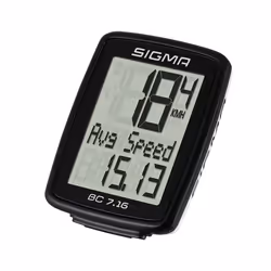 Sigma BC 7.16 GPS de bicyclette sans fil Noir