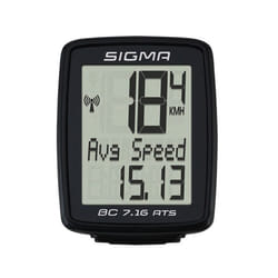 Sigma Sport BC 7.16 ATS GPS de bicyclette sans fil Noir