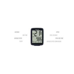 Sigma Sport 08210 compteur de vélo Ordinateur de bicyclette câblé Noir