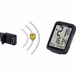 Sigma Sport 08211 compteur de vélo GPS de bicyclette sans fil Noir