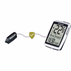 Sigma Sport 12210 compteur de vélo Ordinateur de bicyclette câblé Blanc