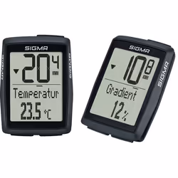 Sigma Sport 14210 compteur de vélo Ordinateur de bicyclette câblé Noir