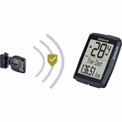 Sigma Sport 14211 compteur de vélo GPS de bicyclette sans fil Noir