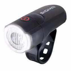Sigma Sport Aura 30, Feu avant, Noir, LED, Feu clignotant, Feu continu, 30 lm, 40 m