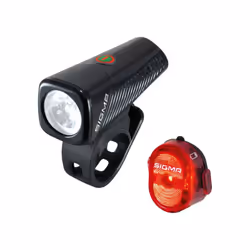 Kit d'éclairage vélo avant et arrière Sigma Buster 150 - Nugget Flash