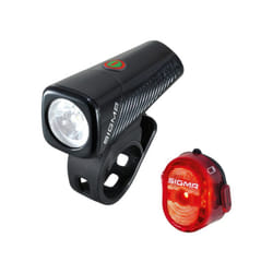 Kit d'éclairage vélo avant et arrière Sigma Buster 150 - Nugget Flash