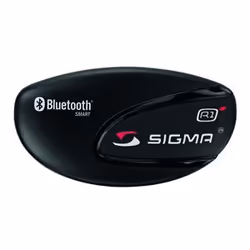 Sigma R1 Blue Comfortex+ moniteur de fréquence cardiaque Noir, Bleu