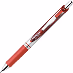 Pentel EnerGel Stylos rétractables à encre gel Bold Noir, Bleu, Vert, Rouge 4 pièce(s)