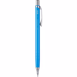 Pentel Orenz, Stylo à bille retractable avec clip, Bleu, Argent, Bleu, 0,7 mm, Bold, Ambidextre