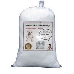 Ouate de rembourrage synthétique - EFCO - 1 kg - Lavable jusquà 30°C - Adapté au sèche-linge
