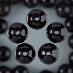 Efco 1401089, Bois, Noir, Perle ronde, 30 pièce(s)