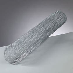 Grillage zingué - EFCO - 50 cm x 100 cm - Mailles carrées 13 x 13 cm - Acier galvanisé - Gris