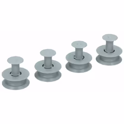 4 Roulettes panier supérieur d'origine pour lave-vaisselle WHIRLPOOL, BAUKNECHT, LADEN, IKEA WHIRLPOOL, IGNIS, KITCHENAID, RA ...