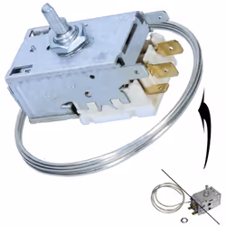 Thermostat pour réfrigérateur, congélateur WHIRLPOOL, BAUKNECHT, IGNIS, IKEA WHIRLPOOL 484000008687 Appareils compatibles : R ...