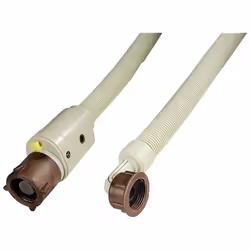 Tuyau d'eau Hydro-Sécurité droit/coudé 1,50m F/F diam 3/4' 10BAR compatible pour lave-vaisselle Diam 20.27 Permet d'éviter le ...