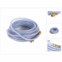 Contenu du paquet: 1 x Prebena Z200.25 Tuyau pour compresseur 10m 6 x 3mm 2 x Raccords rapide (déjà assemblé) Description du  ...