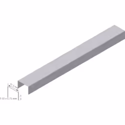 Informations techniques Dimensions produit, largeur : 11.3 mm Longueur : 6 mm Matériau : acier Propriété du matériau : galvan ...