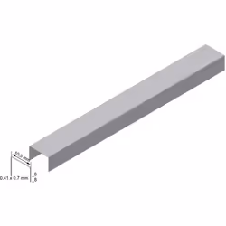 Agrafes Prebena Type VZ06CNK Largeur de dos : 10,5 mm Longueur des agrafes 6 mm Dimension du fil 0,41 x 0,7 mm Finition galva ...