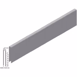 Agrafes Prebena Type O16CNK Largeur de dos : 4,5 mm Longueur des agrafes 16 mm Dimension du fil 0,66 x 0,95 mm Finition galva ...