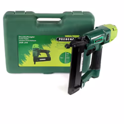 Pistolet à clous usage domestique de marque Prebena pour la finition - 2XR-J50 Le cloueur Prebena 2XR-J50 est un outil de fin ...