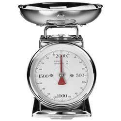 Gastroback Classic Acier inoxydable Comptoir Rond Balances de cuisine mécaniques