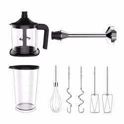 Gastroback Design Handmixer Pro robot de cuisine 500 W 0,8 L Noir, Argent - Vue supplémentaire 7