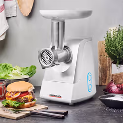 Gastroback Design Plus hachoir 350 W Argent, Blanc