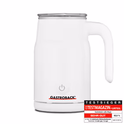 Gastroback Latte Magic Mousseur à lait automatique Blanc