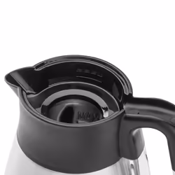 Gastroback Design Advanced Thermo bouilloire 1,7 L 2200 W Noir, Acier inoxydable