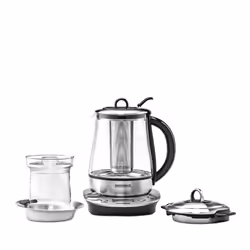 Gastroback Design Tea & More Advanced appareil à thé 1,5 L 1400 W Argent, Transparent