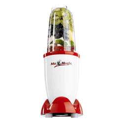 Gourmetmaxx Mr. Magic 0,5 L Mélangeur de table 250 W Rouge, Blanc