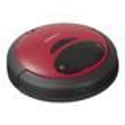 Robot aspirateur CleanMaxx - CLEAN-MAXX - 2in1 cleaner - Rouge - Sec humide - Batteries rechargeables
