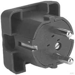 Bachmann 911.470 prise de courant électrique Marron 2P+E