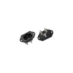 Connectique Pour Appareils Réfrigérants Bachmann 918.170 Mâle Nombre Total De Pôles: 2 10 A Noir 1 Pc(S)