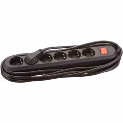 Bachmann Smart, 6 sortie(s) CA, 16 A, 3680 W, Noir, 1,5 m, 340 mm