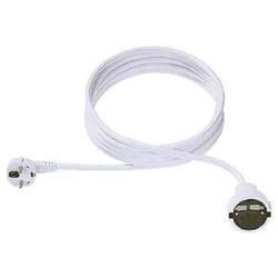 Bachmann 341.281 câble électrique Blanc 15 m