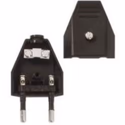 Bachmann 900.002, Noir, 2P, 250 V, 2,5 A