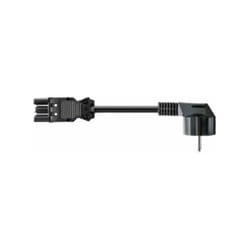 Câble d'alimentation 3 m contact de protection avec GST18 - Bachmann