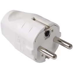 Bachmann 910.200, Type F, Blanc, H05VV-F 3G, 1,5 mm, 0,75 mm