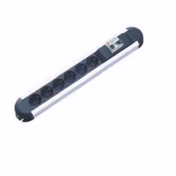 Bachmann PRIMO, 1,75 m, Intérieure, Aluminium, Noir, 6 sortie(s) CA, 516 mm, 71 mm