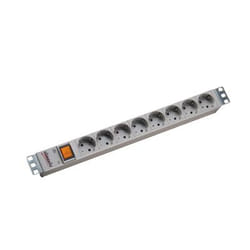 Bachmann Outlet strip 8-way 19'' multiprise 1,5 m
