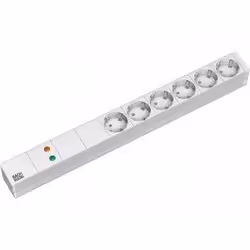 Bachmann 333.402, 2 m, Intérieure, Courbe, IP20, Gris, 6 sortie(s) CA