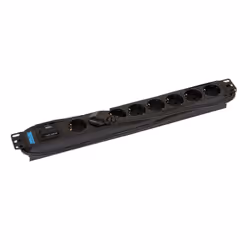 Triton RAB-PD-X08-A1, 8 sortie(s) CA, 230 V, 50 - 60 Hz, Noir, 2 m