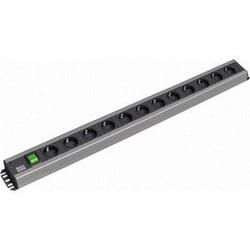Bachmann 300.005 unité de distribution d'énergie 12 sortie(s) CA 2U Noir, Gris