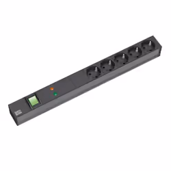 Bachmann 333.537, 2 m, Intérieure, IP20, 1,5 mm², Noir, 5 sortie(s) CA